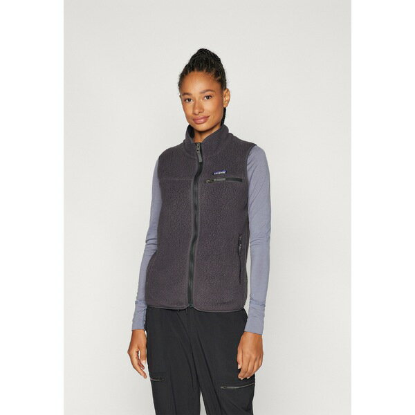 パタゴニア レディース ジャケット＆ブルゾン アウター RETRO VEST - Waistcoat - ink black