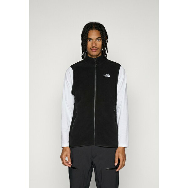 ■トップスサイズ 単位(cm) USサイズ｜胸囲(cm) XS(32-34in)｜84 S(34-36in)｜88 M(36-38in)｜94 L(38-40in)｜100 XL(42-44in)｜106 ■ブランド The North Face (ノースフェイス)■商品名 GLACIER VEST - Waistcoat - black■素材 100% polyester■モデル着用サイズ ■こちらの商品は米国・ヨーロッパからお取り寄せ商品となりますので、 お届けまで10〜14日前後お時間頂いております。 ■各ブランド・商品・デザインによって大きな差異がある場合がございます。 ■あくまで平均的なサイズ表ですので、「参考」としてご利用ください。 ■店内全品【送料無料】です！（※沖縄・離島は別途送料3,240円がかかります）