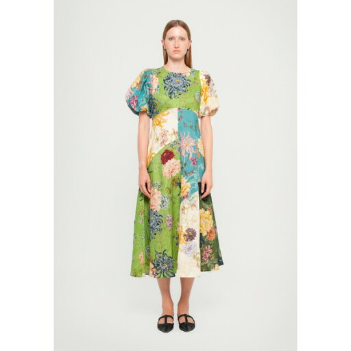 アレメ レディース ワンピース トップス AVERY SPLICED MIDI DRESS - Day dress - multi-coloured アレメ レディース ワンピース トップス AVERY SPLICED MIDI DRESS - Day dress - multi-coloured