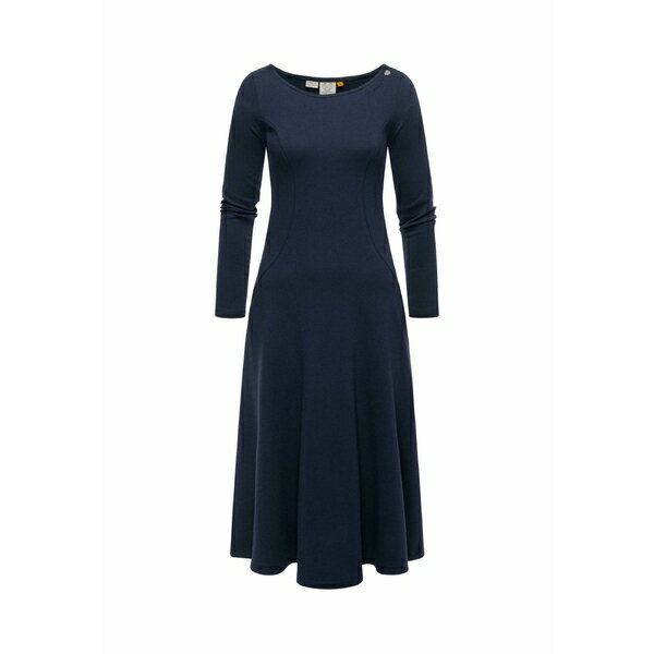 ラグウェア レディース ワンピース トップス Jersey dress - navy(4)