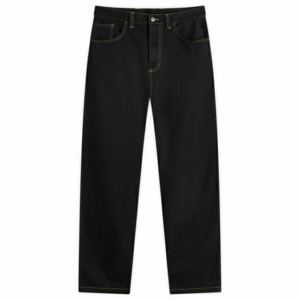 カーハート メンズ デニムパンツ ボトムス Carhartt WIP Brandon Loose Straight Jeans Black