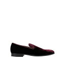【送料無料】 ジャンヴィト ロッシ メンズ スリッポン・ローファー シューズ Loafers Red