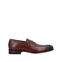 【送料無料】 サントーニ メンズ スリッポン・ローファー シューズ Loafers Brown