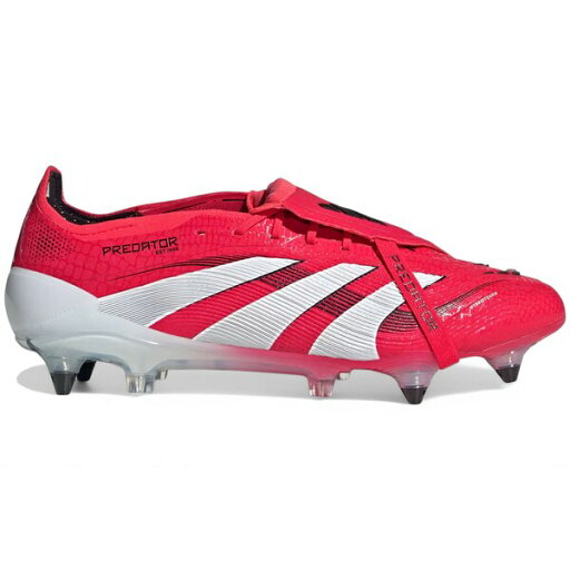 adidas アディダス メンズ スニーカー 【adidas Predator Elite Fold-Over Tongue SG Lucid Red Cloud White Core Black】 サイズ US_6.5(24.5cm) Lucid Red/Cloud White/Core Black