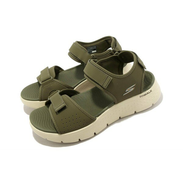 Skechers スケッチャーズ メンズ スニーカー 【Skechers Go Walk Flex Sandal 'Olive Green' 229205-OLV】 サイズ US_10(28.0cm)