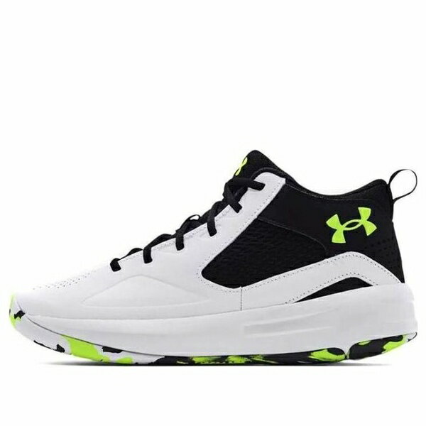 Under Armour アンダーアーマー メンズ スニーカー 【Under Armour Lockdown 5 Basketball Shoes 'White Black' 3023949-102】 サイズ US_11.5(29.5cm)