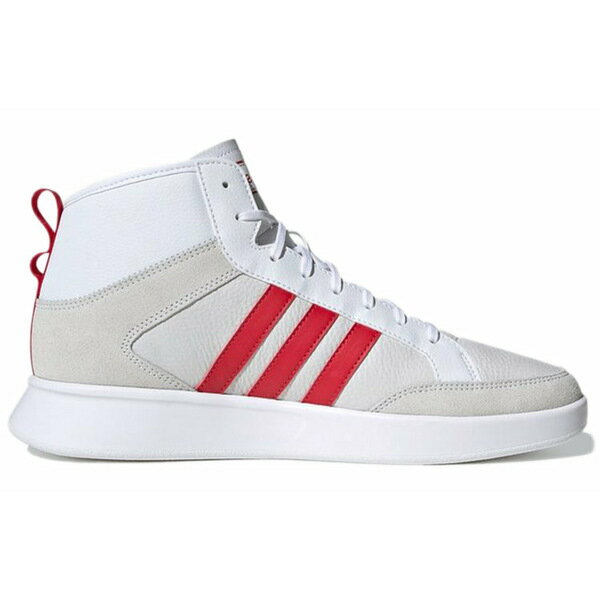 adidas アディダス メンズ スニーカー 【adidas Court80s Mid White/Grey/Red FY2731】 サイズ US_9(27.0cm)