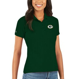 アンティグア レディース ポロシャツ トップス Green Bay Packers Antigua Women's Legacy Pique Polo Green