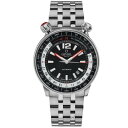 WFr Y rv ANZT[ Men's Wallabout Swiss Automatic Silver-Tone Stainless Steel Watch 44mm Silver
