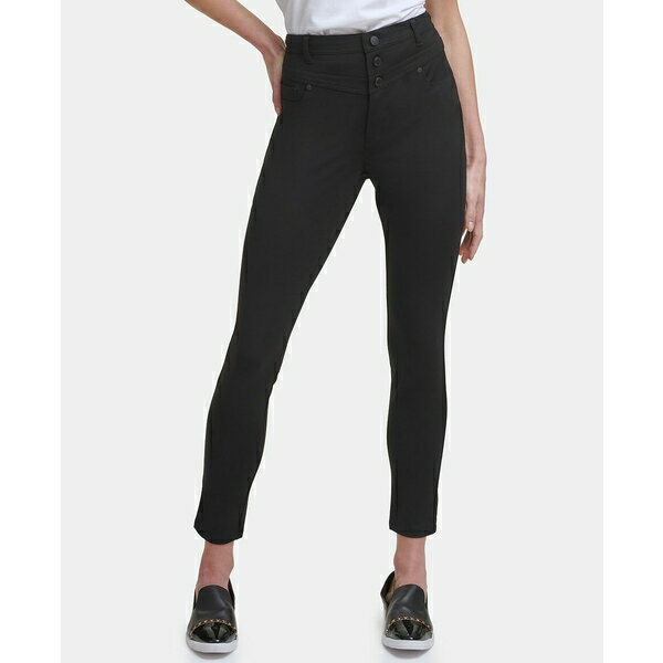 カールラガーフェルド レディース カジュアルパンツ ボトムス Women's High Waisted Seasonless Compression Pant Black