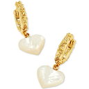 PhXRbg fB[X sAXCO ANZT[ Penny 14k Gold-Plated Heart Huggie Earrings, 2/3