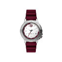 RrA Y rv ANZT[ Men's Peak Patrol Texas A M Silicone Strap Watch 45mm Maroon