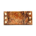 n~bg Y z ANZT[ 110 North Leather Wallet Center Snake/bg