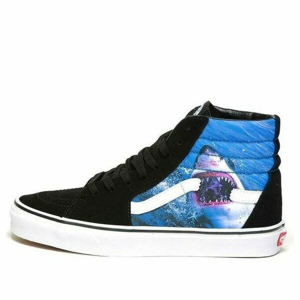 Vans バンズ メンズ スニーカー 【Vans Shark Week x SK8-HI 'Black Blue' VN0A4BV6XKC】 サイズ US_7.5(25.5cm)