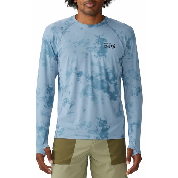 }Een[hEFA Y Vc gbvX Mountain Hardwear Men's Crater Lake Long Sleeve Shirt Element Nebula Print