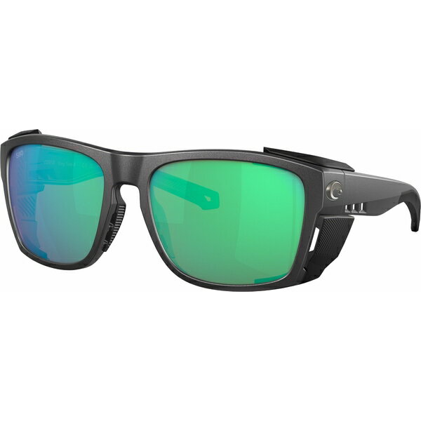 ǥޡ ǥ 󥰥饹 ꡼ Costa Del Mar King Tide 6 580G Sunglasses Black Pearl/Green Mirror