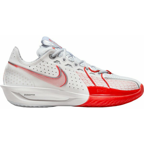 楽天astyナイキ レディース バスケットボール スポーツ Nike G.T. Cut 3 Basketball Shoes White/Silver/Red