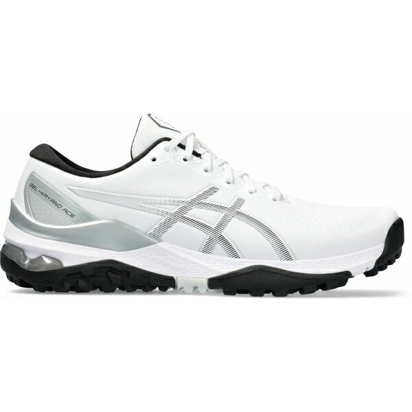 アシックス メンズ ゴルフ スポーツ ASICS Mens GEL-KAYANO ACE 2 Golf Shoes White/Black