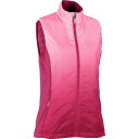 T}Ee fB[X Vc gbvX Sun Mountain Women's Gradient Full Zip Golf Vest Raspberry