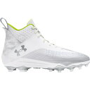 アンダーアーマー メンズ サッカー スポーツ Under Armour Men's Hammer 2.0 MC Football Cleats White