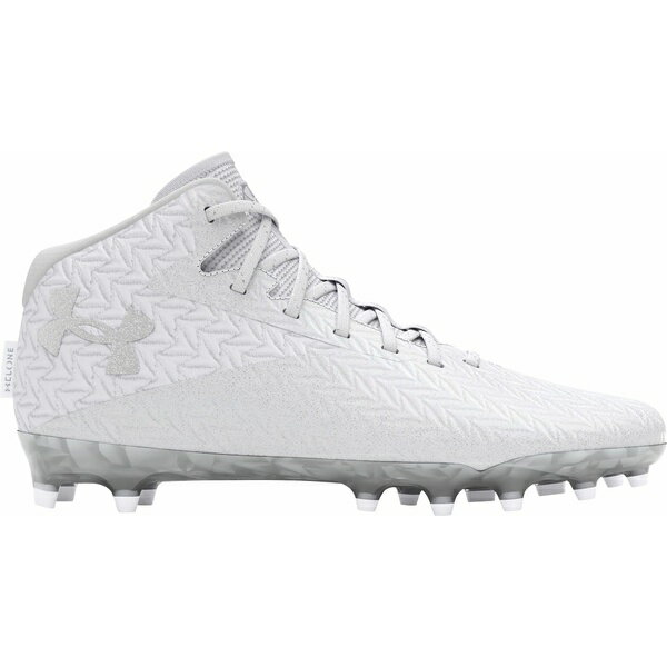 A_[A[}[ fB[X TbJ[ X|[c Under Armour Women's Spotlight Clone 4.0 VVS MC Football Cleats White