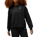 ジョーダン レディース パーカー・スウェットシャツ アウター Jordan Women's Brooklyn Fleece Crewneck Sweatshirt Black