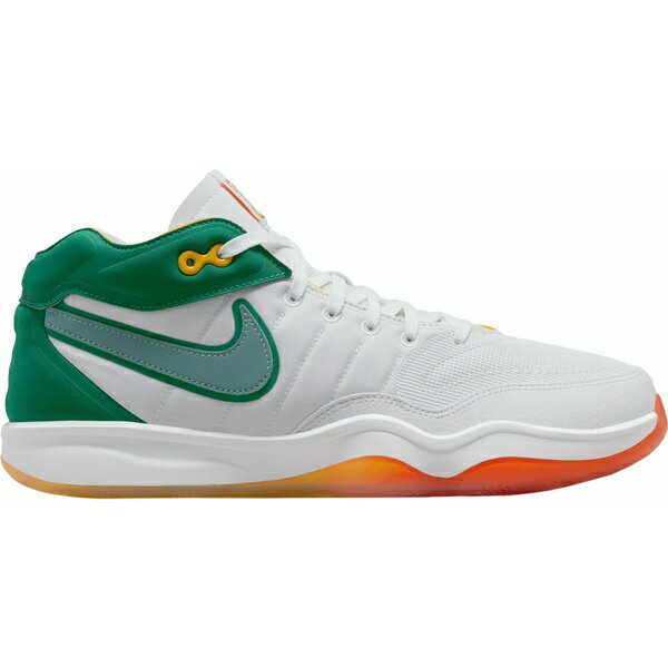 ナイキ レディース バスケットボール スポーツ Nike G.T. Hustle 2 Basketball Shoes Wht/Vntg/Grn/Malcht