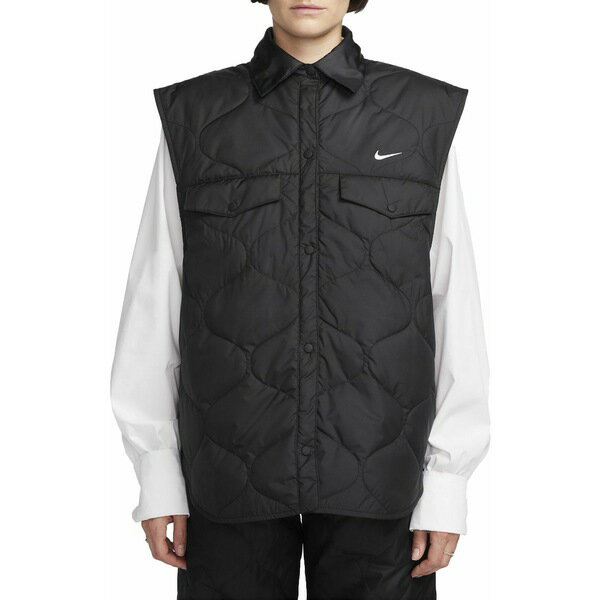 ナイキ ブルゾン レディース ナイキ レディース ジャケット＆ブルゾン アウター Nike Sportswear Women's Essential Quilted Vest Black