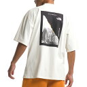 ノースフェイス メンズ シャツ トップス The North Face Men's Short Sleeve AXYS T-Shirt White Dune