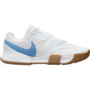 iCL fB[X ejX X|[c NikeCourt Women's Lite 4 Tennis Shoes White/Light Blue