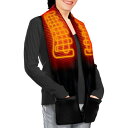 ANVq[g Y }t[EXg[EXJ[t ANZT[ ActionHeat AA Fleece Heated Scarf Black