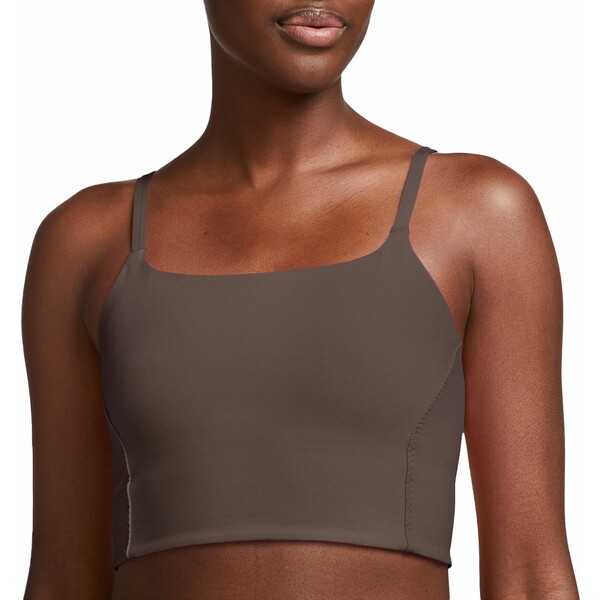 iCL fB[X Jbg\[ gbvX Nike Women's One Convertible Light-Support Lightly Lined Longline Sports Bra Baroque Brown
