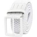 grX}q[ Y xg ANZT[ TravisMathew Men's Swaggerwing 2.0 Microchip Golf Belt Micro Chip/White