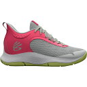 アンダーアーマー メンズ バスケットボール スポーツ Under Armour Curry 3Z6 Basketball Shoes Grey/Pink