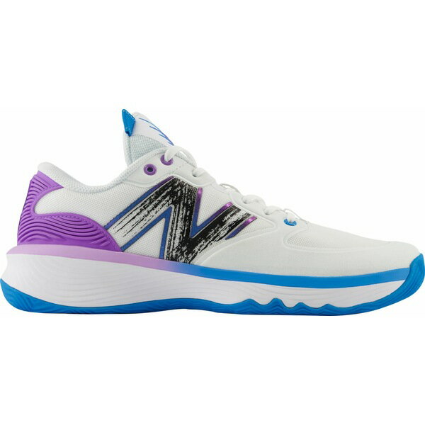 ニューバランス メンズ バスケットボール スポーツ New Balance Hesi Low Basketball Shoes Optic White