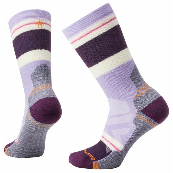 X}[gE[ fB[X C A_[EFA Smartwool Women's Hike Full Cushion Saturnshpere Crew Socks Ultra Violet