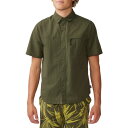 }Een[hEFA Y Vc gbvX Mountain Hardwear Men's Stryder Short Sleeve Woven Shirt Dark Pine
