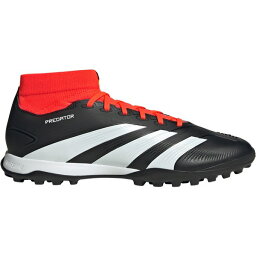 アディダス メンズ サッカー スポーツ adidas Predator League Sock Turf Soccer Cleats Black/White