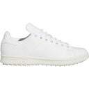 アディダス メンズ ゴルフ スポーツ Adidas Men's Stan Smith Golf Shoes White/Off White