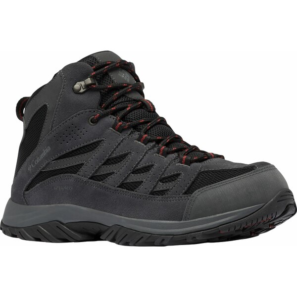 RrA Y u[c V[Y Columbia Men's Crestwood Mid Waterproof Hiking Boots Black/Charcoal
