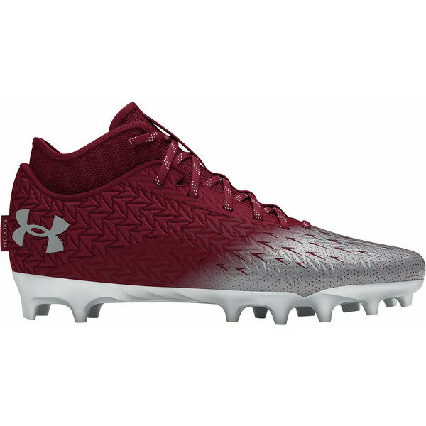 A_[A[}[ Y TbJ[ X|[c Under Armour Men's Spotlight Clone 4.0 MC Football Cleats Cardinal Red