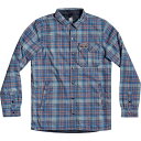 クイックシルバー メンズ シャツ トップス Quiksilver Men 039 s Wildcard Flannel Shirt Pureed Pumpkin