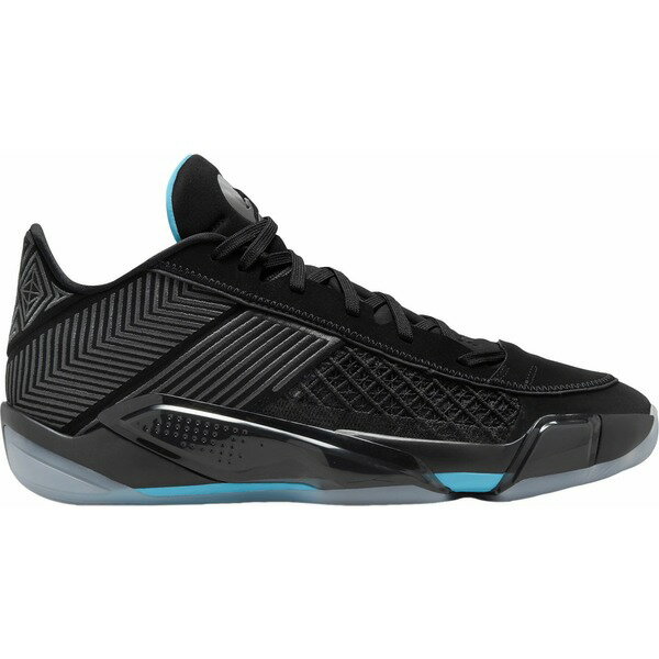 ジョーダン メンズ バスケットボール スポーツ Air Jordan XXXVIII Low Basketball Shoes Blk/Ptcl Gry/Blu/Ftbl Gry