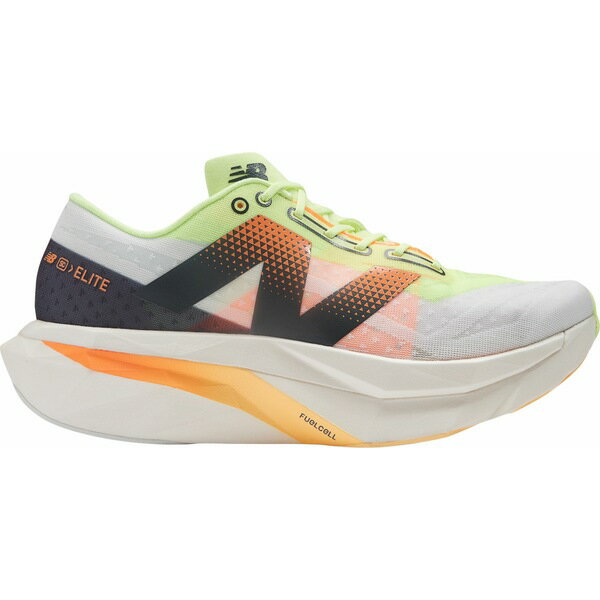 ニューバランス メンズ ランニング スポーツ New Balance Men's FuelCell SuperComp Elite v4 Running Shoes White