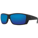 コスタデルマール レディース サングラス＆アイウェア アクセサリー Costa Del Mar Cat Cay 580P Polarized Sunglasses Blackout/Blue