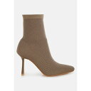 ロンンドンラグ レディース ブーツ シューズ Kintley Knitted Sock Boots Taupe
