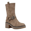 ジーシーシューズ レディース ブーツ シューズ Women's Knox Mid-Calf Buckle Boots Beige