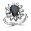 エフィー コレクション メンズ リング アクセサリー EFFY Sapphire (2-7/8 ct. t.w.) & Diamond (1-3/8 ct. t...