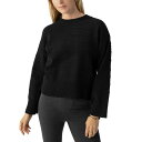 サンクチュアリー レディース ニット&セーター アウター Women's Ottoman Stitch Crewneck Sweater Black(4)