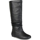 ジャーニーコレクション レディース ブーツ シューズ Women's Jayne Slouchy Knee High Boots Black